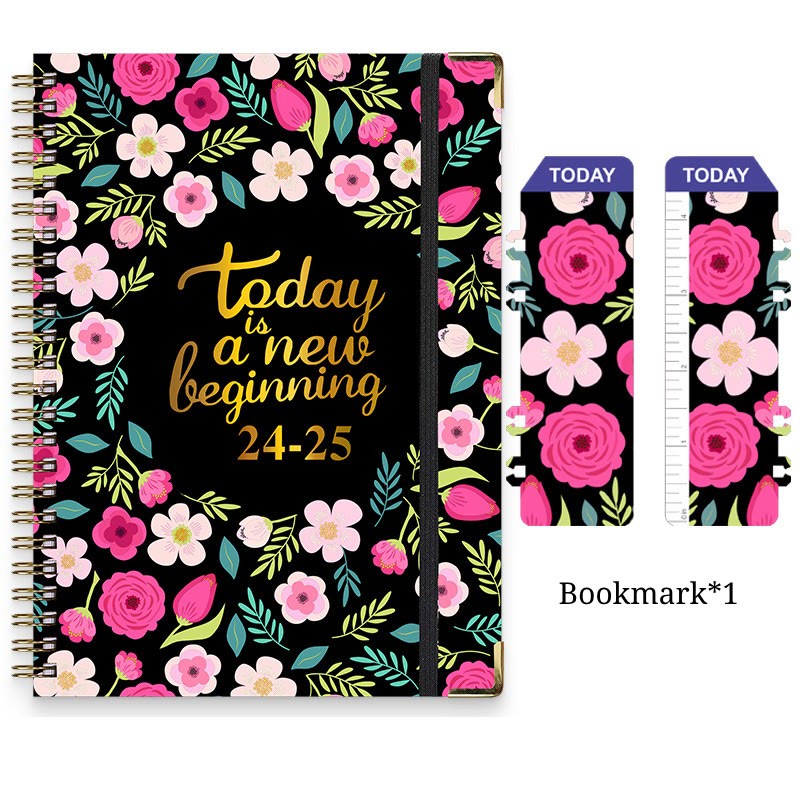 A5 Bright Color Cover Notebook For Daily Record Student Gift