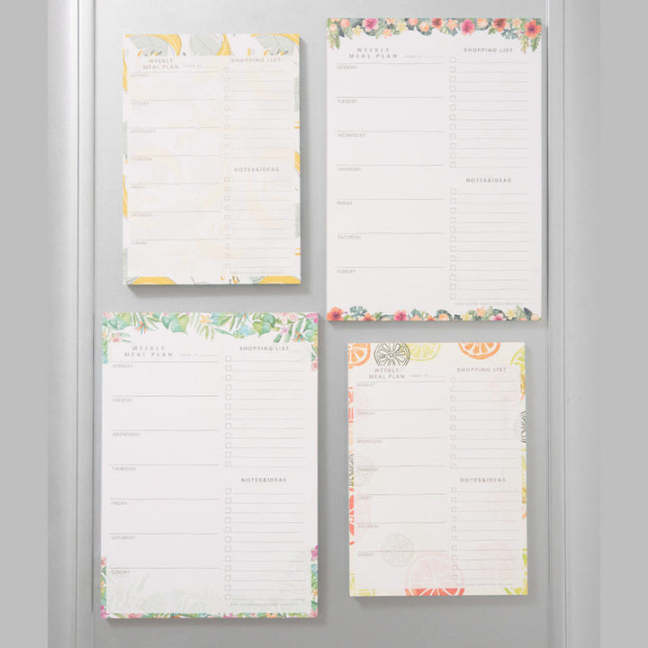 A5/B5 Magnetic Removable Paper Weekly Plan To Do List