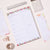 A5/B5 Magnetic Removable Paper Weekly Plan To Do List