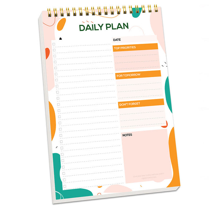 A5 Vertical Routine Paper Notebook Daily Plan To Do List