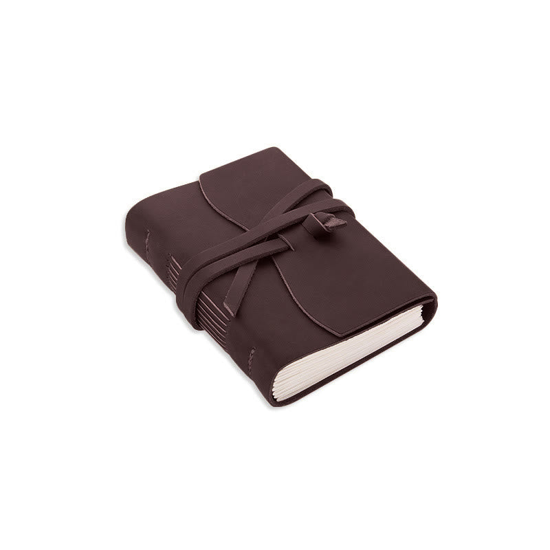 Retro Softcover Leather Journal 320 Pages Handmade Notebook