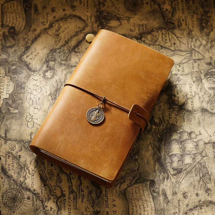 PU Leather Cover Notebook For Travel Daily Record