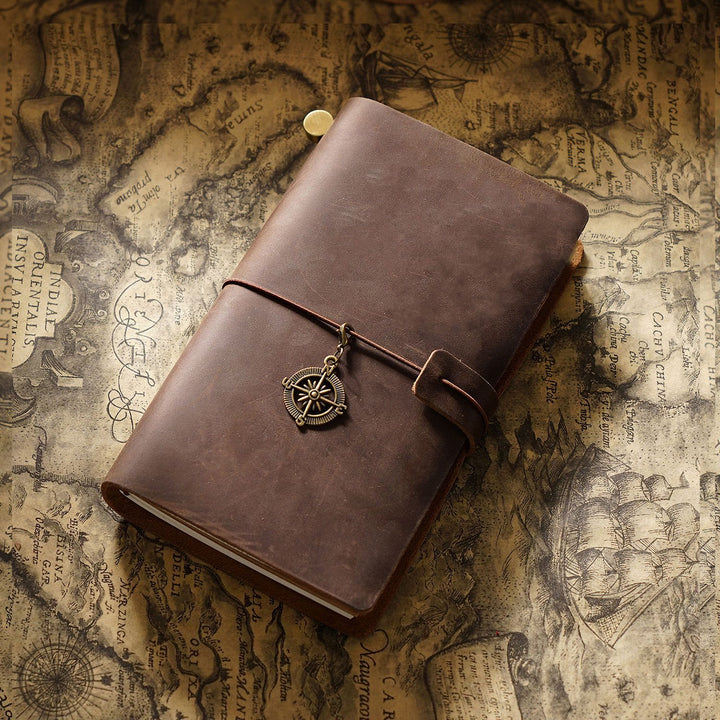 PU Leather Cover Notebook For Travel Daily Record