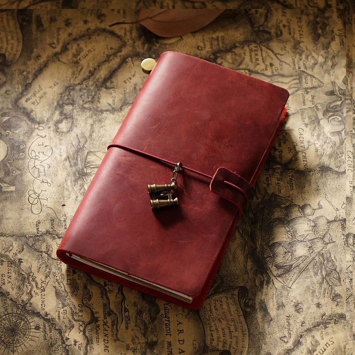 PU Leather Cover Notebook For Travel Daily Record