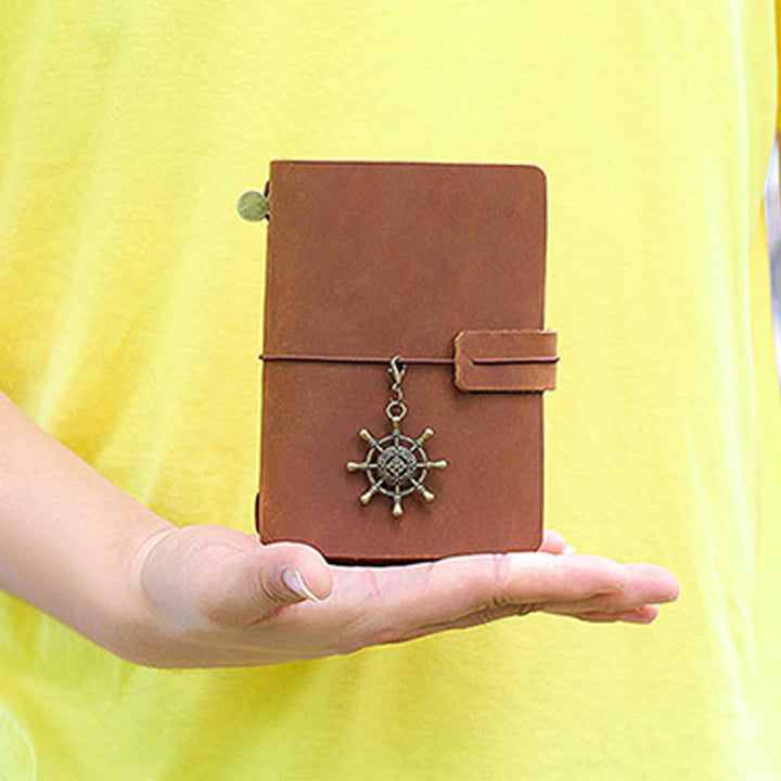 PU Leather Cover Notebook For Travel Daily Record