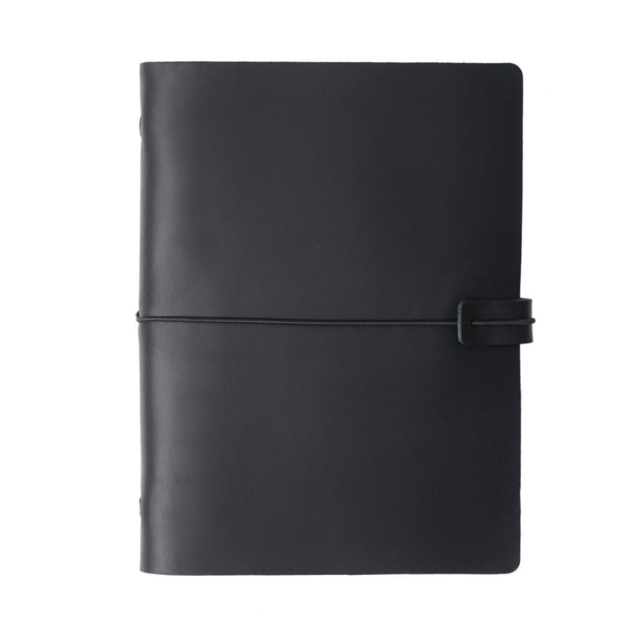 A5/ A6/ A7 Genuine Leather Cover Notebook For Daily Record