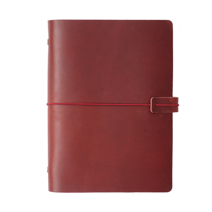 A5/ A6/ A7 Genuine Leather Cover Notebook For Daily Record