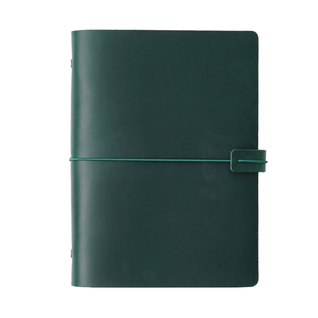 A5/ A6/ A7 Genuine Leather Cover Notebook For Daily Record