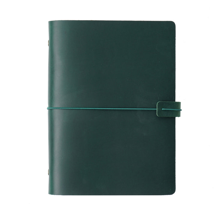 A5/ A6/ A7 Genuine Leather Cover Notebook For Daily Record