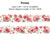 Retro Flowers Series Pet Tape Decorative Scrapbook Tape