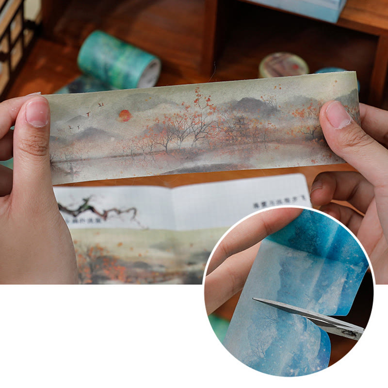 Reminiscence Of The South Series Washi Tape Decorative Scrapbook Tape