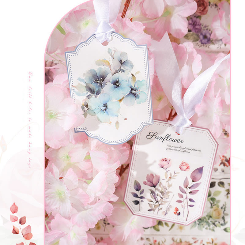 Wind Of Flowers Series Washi Tape Decorative Scrapbook Tape