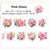 Sea Of Flower Series PET Tape Decorative Scrapbook Tape