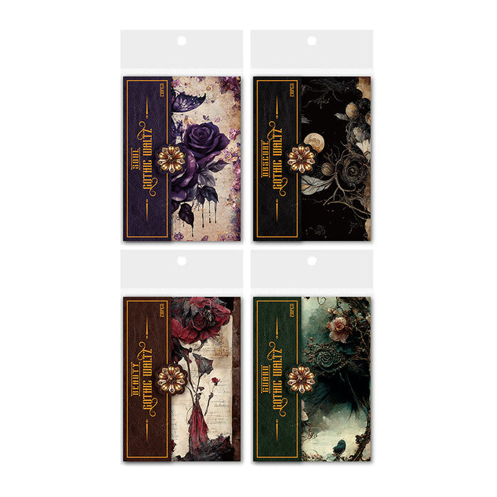 Vintage Paper Decorative Gothic Waltz Scrapbook Journaling Backing Paper