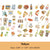 Lovely Daily Collection Series Washi Sticker For Journal Decor