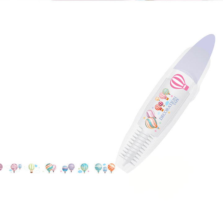 Decorative Tape Pen Kawaii Cartoon Pattern Tape For Diary