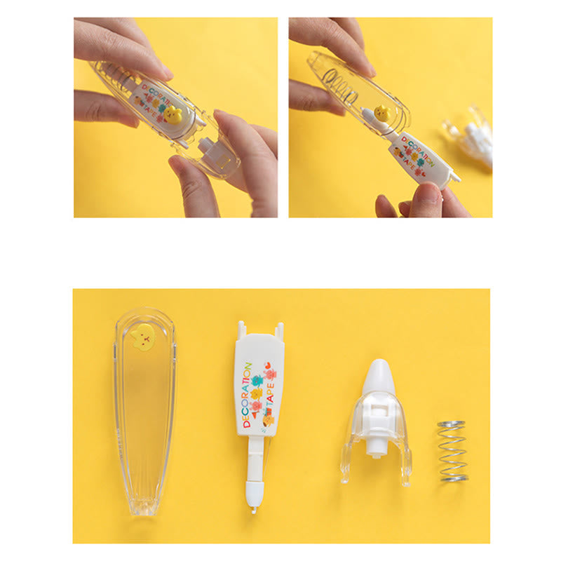 Decorative Tape Pen Kawaii Cartoon Pattern Tape For Diary