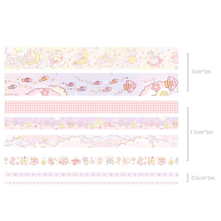 Fresh Nature Daily Series Washi Tape Set Decorative Scrapbook Tape