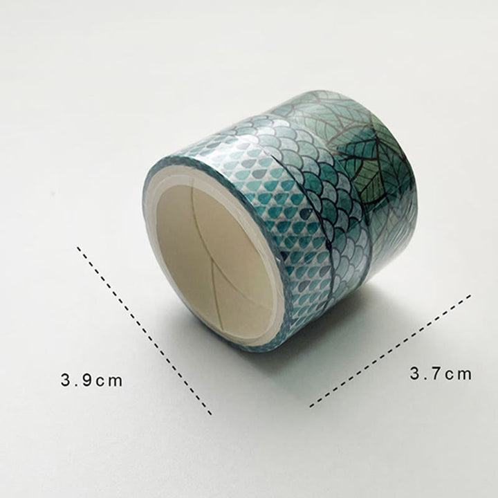 3 Rolls Set Basic Washi Tape Decorative Scrapbook Tape