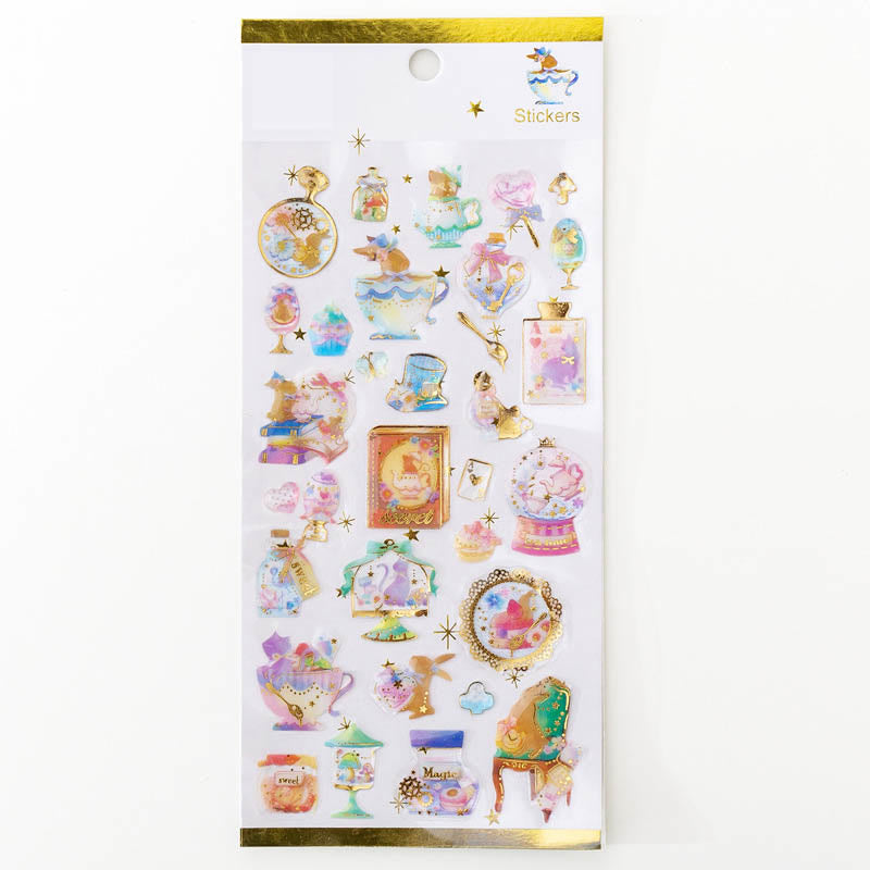 Dreamy Starry Series Crystal Epoxy Sticker For Journal Decor