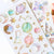 Dreamy Starry Series Crystal Epoxy Sticker For Journal Decor