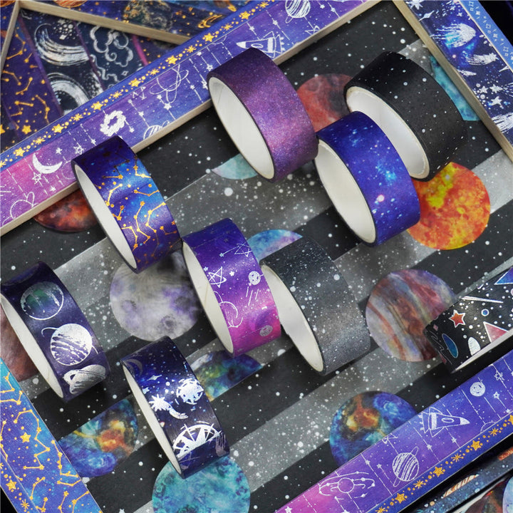 19 Rolls universe Series Washi Tape Set Scrapbook Tape