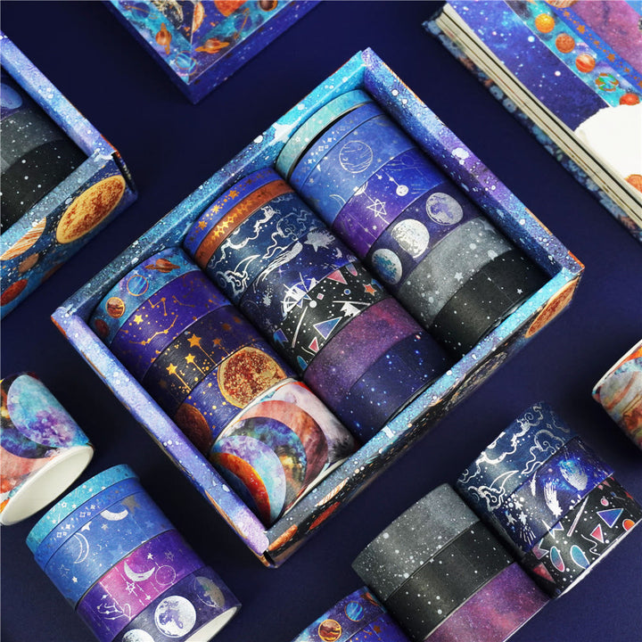 19 Rolls universe Series Washi Tape Set Scrapbook Tape