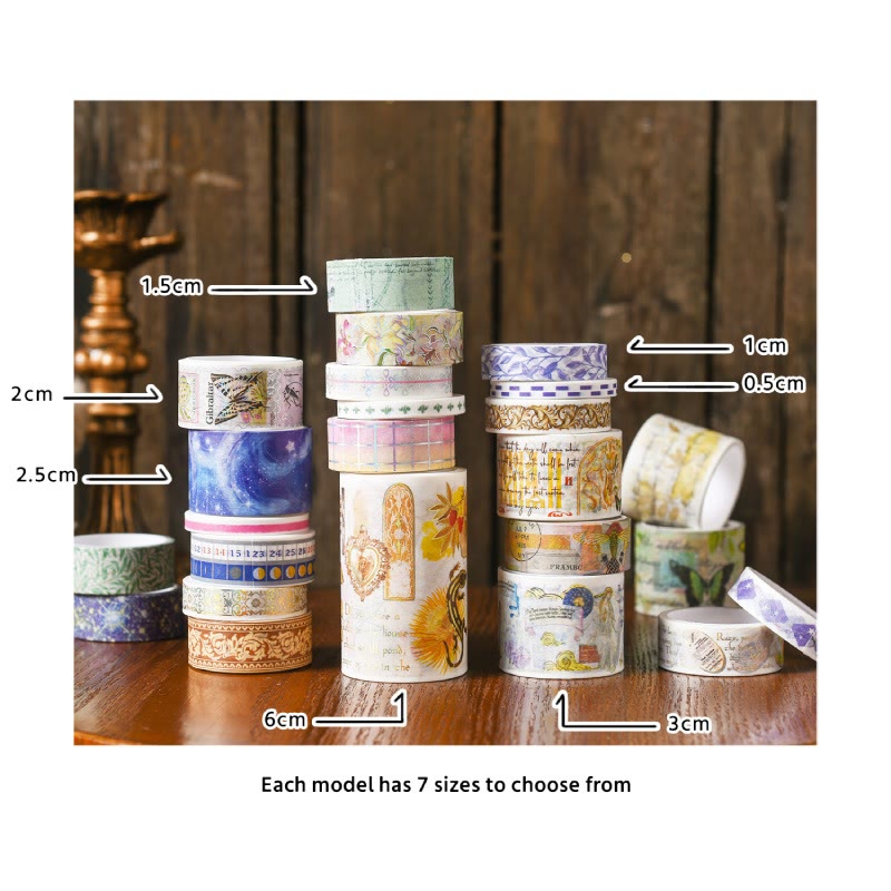 27 Rolls Long Season Series Washi Tape Set Scrapbook Tape