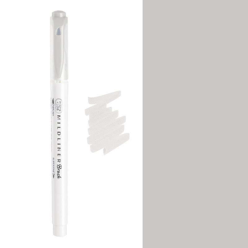 Soft Brush Nib Highlighter Double-end Drawing Marker Pens