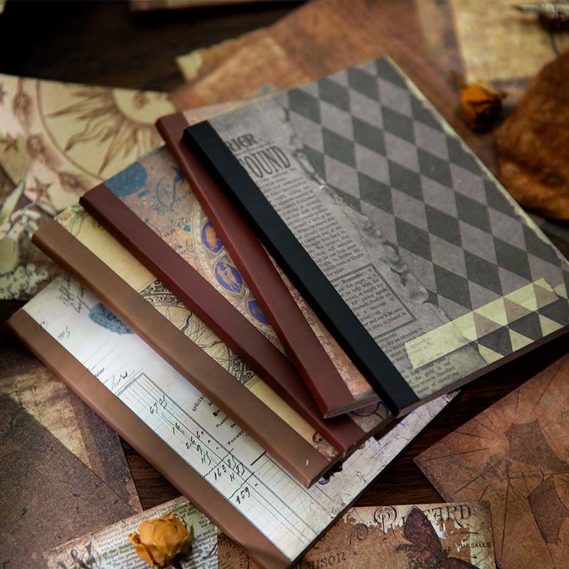 Book Of Magic Series Paper Set Decorative Journaling Backing Paper ...