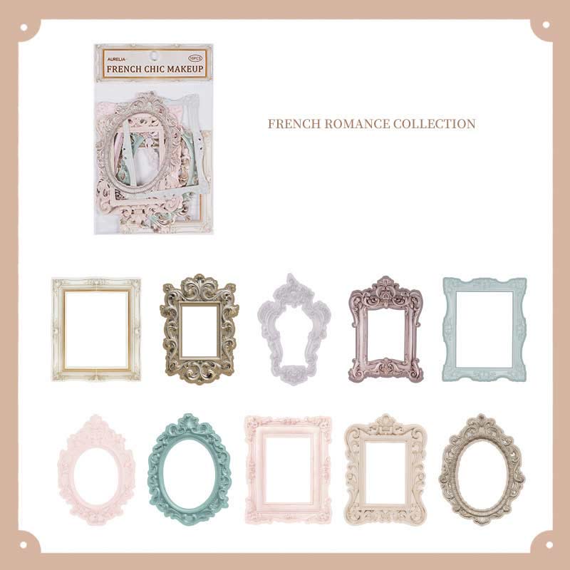 Romantic Border Series Paper Set Decorative Journaling Backing Paper