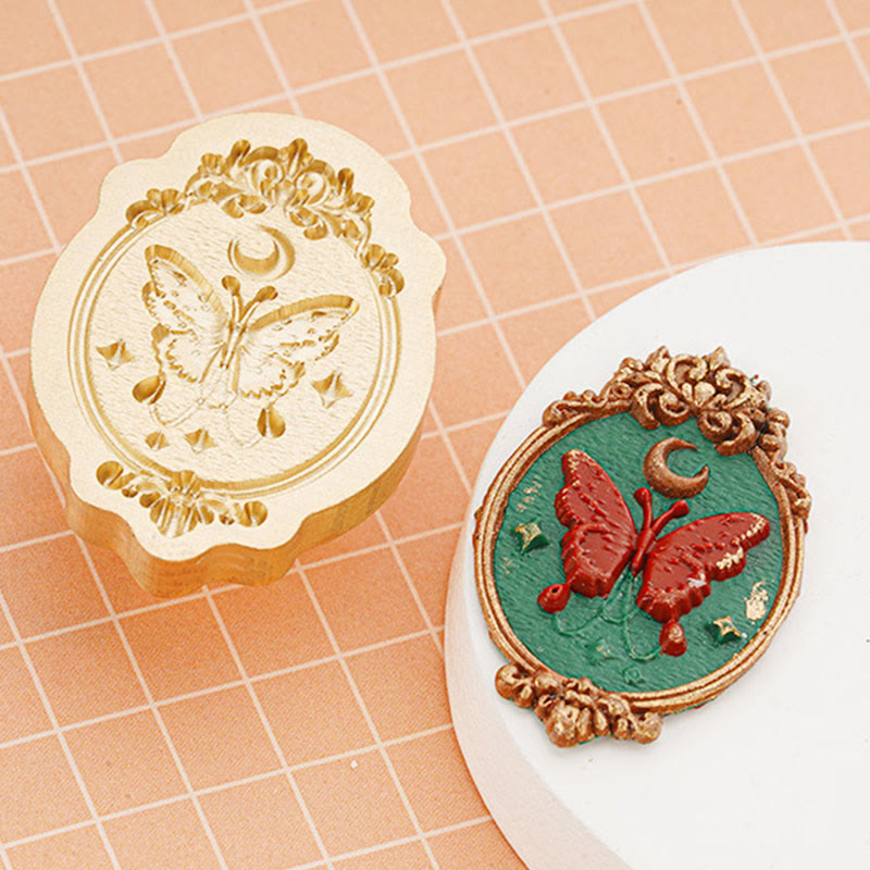 3D Embossed Girl's Thoughts Series Seal Wax Stamp Head