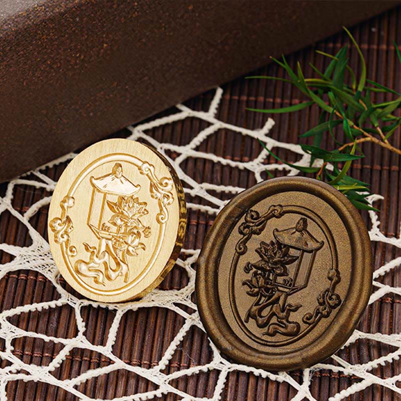 3D Embossed Flower Prisoner Series Seal Wax Stamp Head