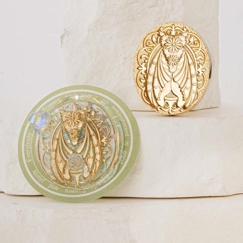 3D Embossed Starry Sky Series Seal Wax Stamp Head