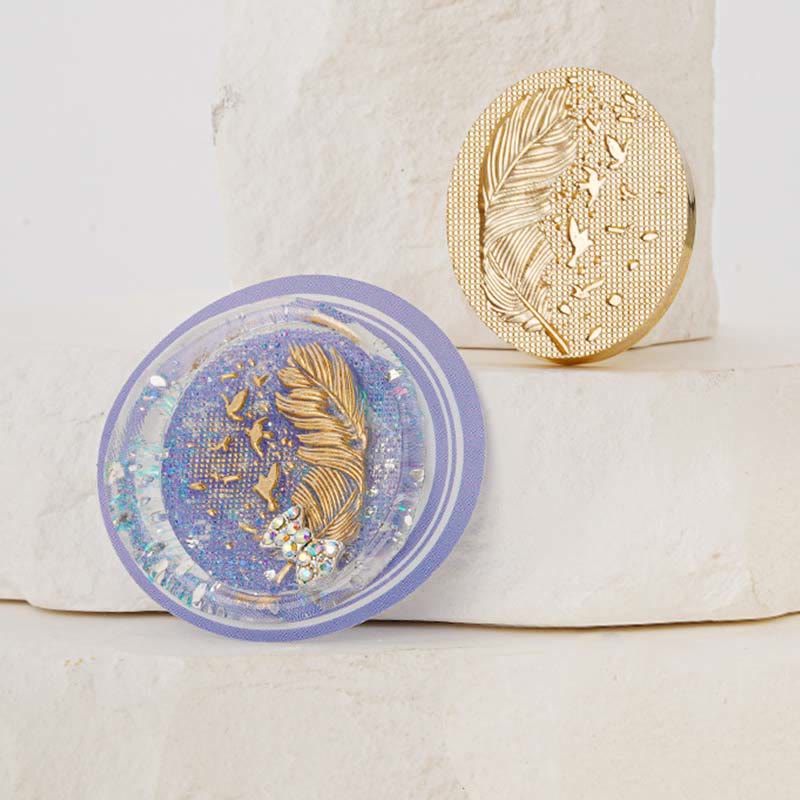 3D Embossed Starry Sky Series Seal Wax Stamp Head