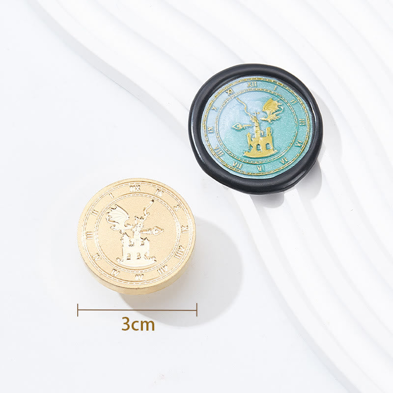 3D Embossed Fairy Tale Series Seal Wax Stamp Head