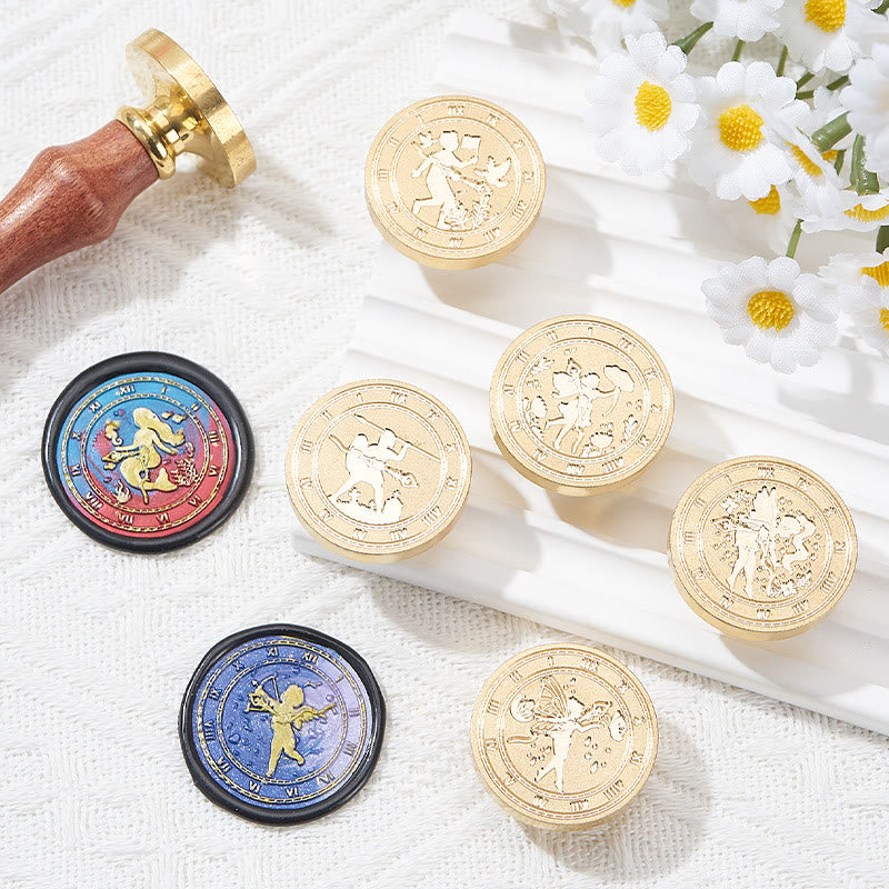 3D Embossed Fairy Tale Series Seal Wax Stamp Head