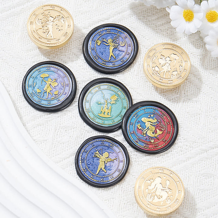 3D Embossed Fairy Tale Series Seal Wax Stamp Head