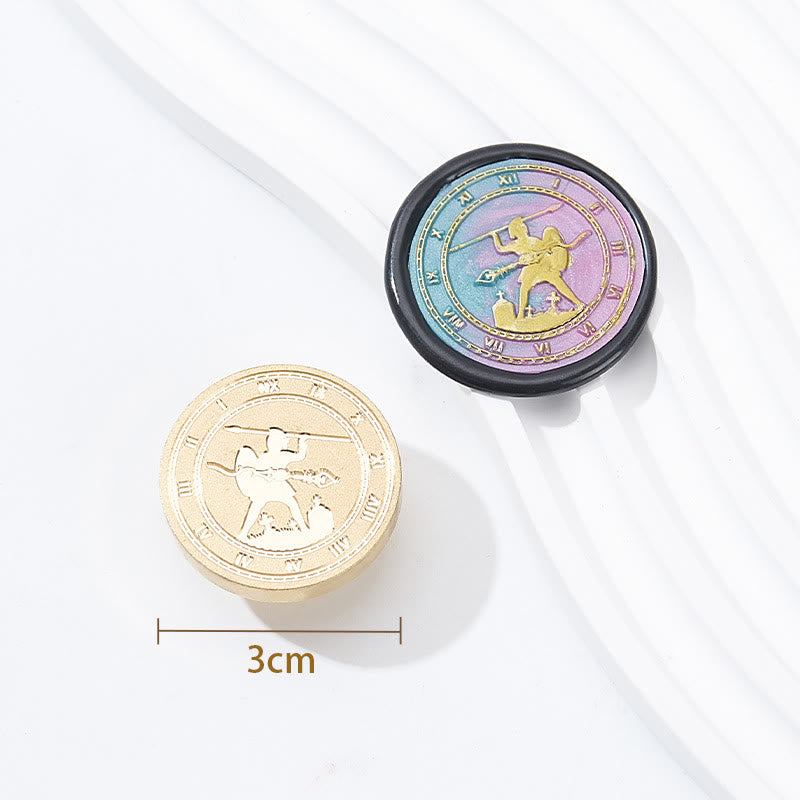 3D Embossed Fairy Tale Series Seal Wax Stamp Head