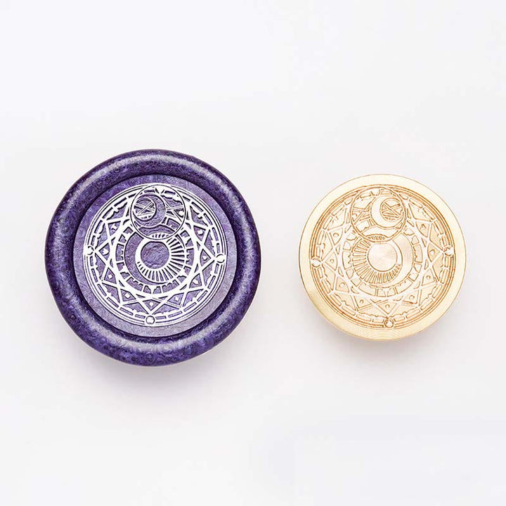 3D Embossed Magic Array Series Seal Wax Stamp Head