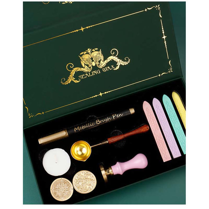 Classic European Series Wax Seal Stamps Tools Gift Set