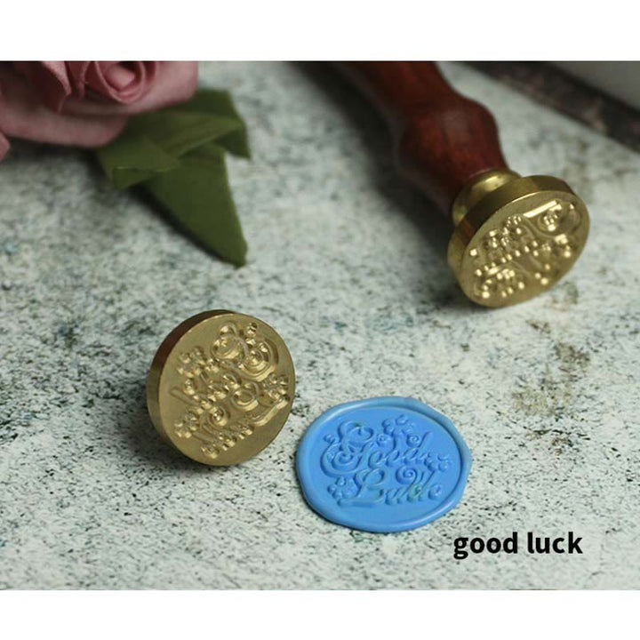 Greetings Series Wax Seal Stamps Tools Gift Set For Letter