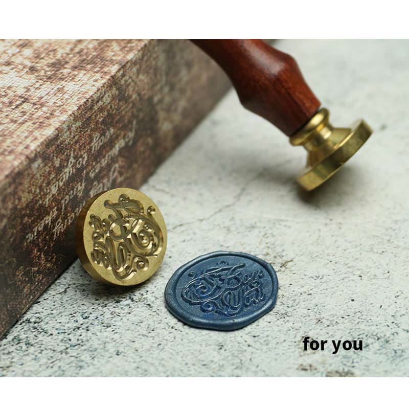 Greetings Series Wax Seal Stamps Tools Gift Set For Letter