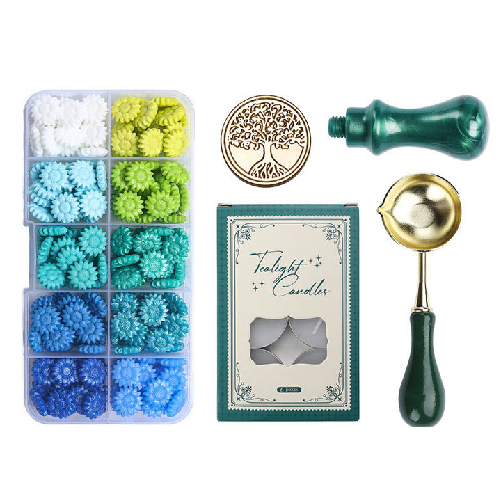 Life Of Tree Series Wax Seal Stamps Gift Set