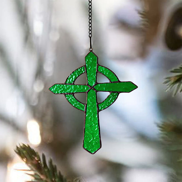 Celtic Cross Suncatcher Window Hangings Ornament