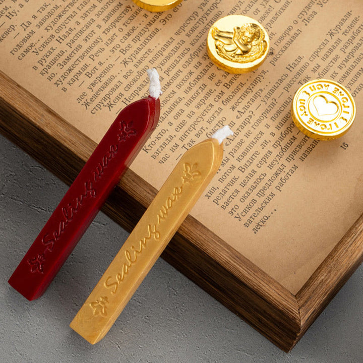 Warm Presents Series Wax Seal Stamps Gift Set