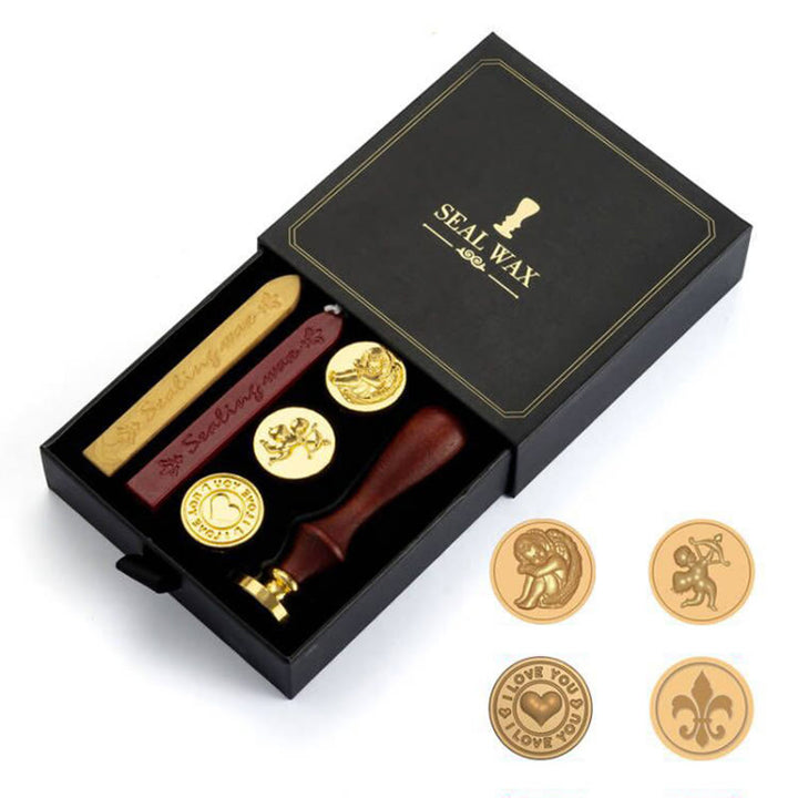 Warm Presents Series Wax Seal Stamps Gift Set