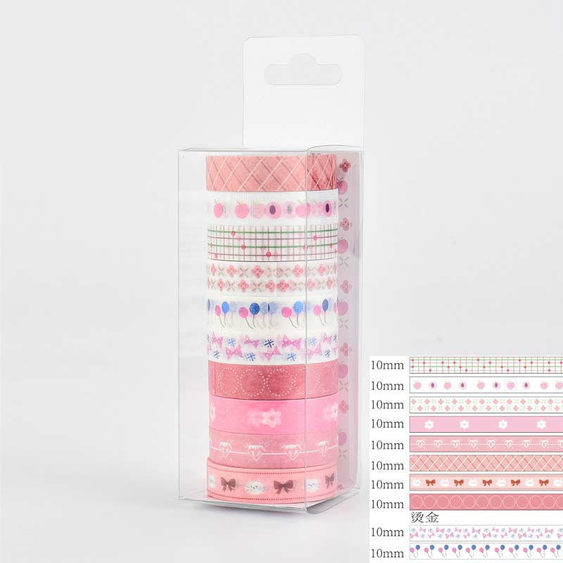 Cute Girls Series Washi Tape Set Scrapbook Tape Kit