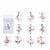 Ballet Waltz Series Sticker For DIY Journal Decor