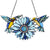 Colorful Sunflower And Hummingbirds Suncatcher for Window Hanging Ornament